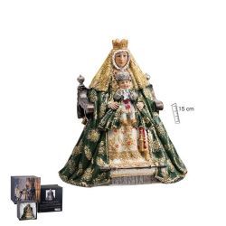 Imagen de la Virgen de los reyes de 15 cm de ...