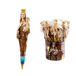 Virgen del Carmen bolgrafo 3d