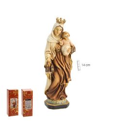 Imagen de la Virgen del Carmen de 14 cm de al...