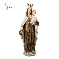 Imagen de la Virgen del Carmen de 65 cm de al...