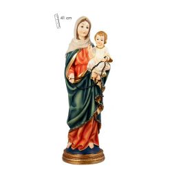 Imagen de la Virgen del Rosario de 41 cm de a...