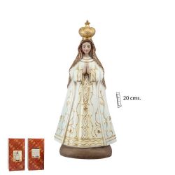 Imagen de la Virgen del Valle de 20 cm de alt...