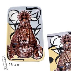 Virgen desamparados bandeja 18 cm