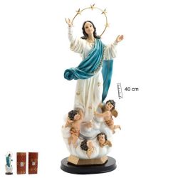 Imagen de la Virgen de la Asuncin de 42 cm