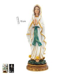 Imagen de la Virgen de Lourdes de 103 cm de a...