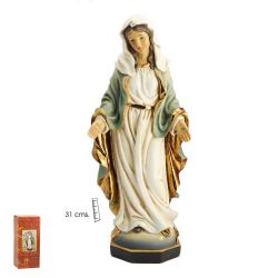 Imagen de la Virgen Milagrosa de 31 cm de alt...