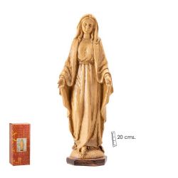 Imagen de la Virgen Milagrosa de 20 cm de alt...
