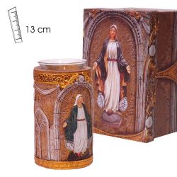 Virgen milagrosa velero 13 cm