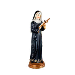 Imagen de Santa Rita de Casia en resina de po...