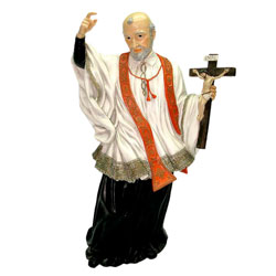 Imagen de San Vicente de Pal en resina de po...