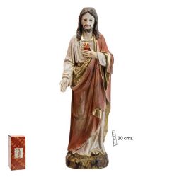 Sagrado Corazn - Imagen en resina de polister...