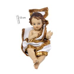 Nio Jess ropa crema - Imagen en resina de p...