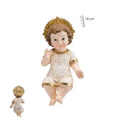 Nio jesus vestido corona 16 cm