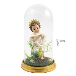 Nio jesus vestido en fanal 15 cm