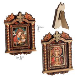 Icono virgen columnas 2 surtidos