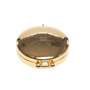Portaviticos mignn dorado con grabado