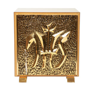 Sagrario -IHS- con relieve central - Orfebres...