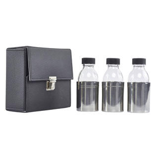 Estuche con tres botellitas de 125 cc