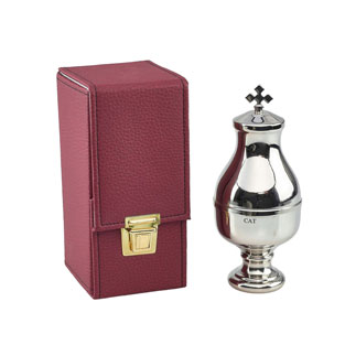 Estuche con 1 jarrita alta para santos leos