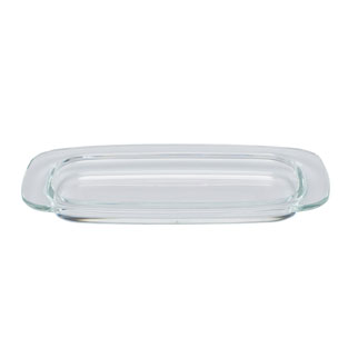 Bandeja rectangular de cristal - Orfebres Ita...