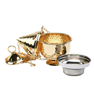 Incensario ref. 1719 - dorado