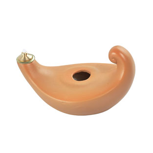 VELA ACEITE COLOR TERRACOTTA