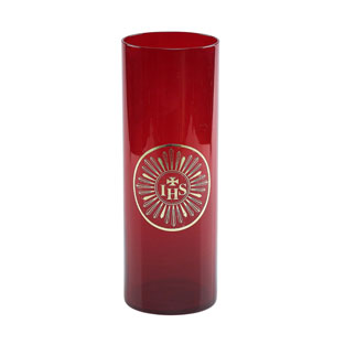 Cristal Rojo 8 gg con decoraciones aplicable