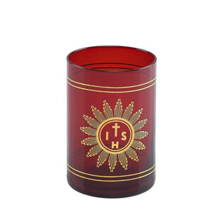 Cristal Rojo decorado 4 gg