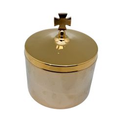 CAJA FORMAS LATON DORADO