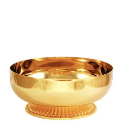 Copn-patena en latn dorado 24K con base fundi...