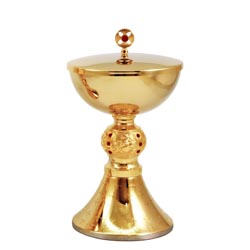 Copn en latn dorado de 24K con nudo decorad...