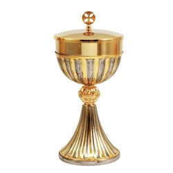 Copn en latn dorado de 24K con decoracin a...