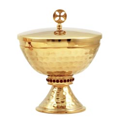 Copn bajo en latn dorado de 24K con base ma...