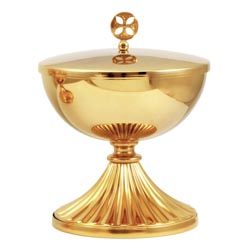 Copn bajo en latn dorado de 24K con base ac...