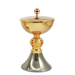 Copn en latn dorado de 24K con nudo decorad...