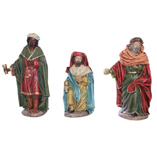 Reyes adorando 14 cm