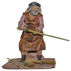 Pastor escoba 17 cm