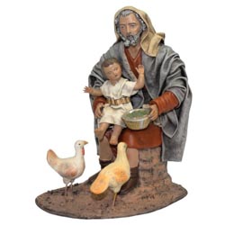 Pastor oficios 14 cm