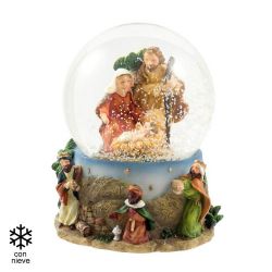 Bola agua 6 cm misterio reyes 4 surtidos