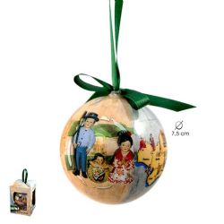 Bola navidad 7 cm misterio andaluz