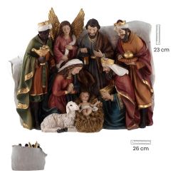 Misterio con Reyes y ngel en una sola pieza ...