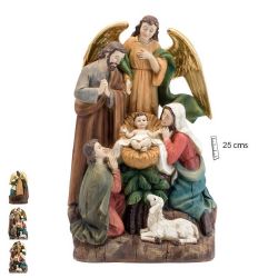 Misterio en una pieza con ngel - Resina de p...