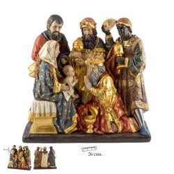 Misterio 1 pza. con reyes 26 cm