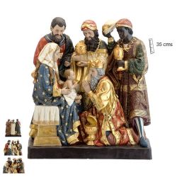 Misterio en una pieza con Reyes - Resina de p...
