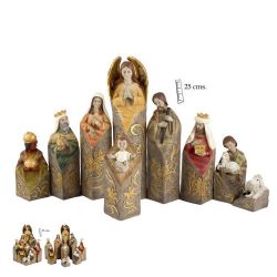 Misterio cubos 25 cm 9 piezas