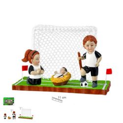 Misterio futbol blanco y negro