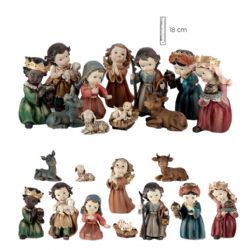 Misterio infantil 18 cm 11 piezas