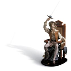 Don quijote amenazante