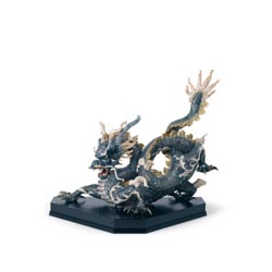 Gran dragn (azul y dorado)