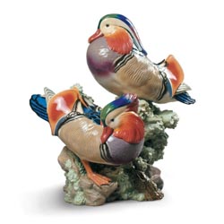 Patos mandarines